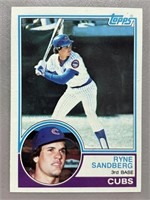 1983 RYNE SANDBERG ROOKIE TOPPS CARD