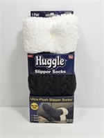 NEW - HUGGLE NON SLIP GRIP SLIPPERS - ONE SIZE