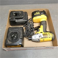 Dewalt 14.4v Cordless Impact Drill - Chargers