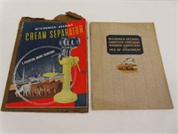 McCormick-Deering Cream Separator Manual, Book