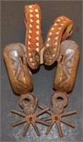 Chihuahua Pattern Mexican Spurs