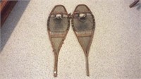 Pair Antique Snowshoes