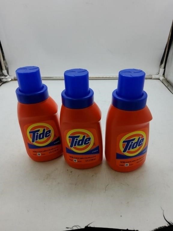 3 tide bottles