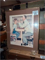 Norman Rockwell print