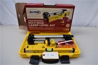 NIB - Alton Pro Multi-Beam Laser Level Kit