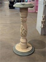 Wooden Pedestal vase/plant/statue stand