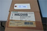 NIB - Siemens ITE Circuit Breaker Product, 200 amp