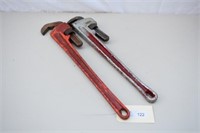 Rigid 824 Pipe & Rigid #25 Straight Hex - Wrenches