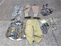 Assorted Men's Hunting Clothing