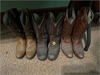 8 1/2D, 9D, 9 1/2D Cowboy Boots