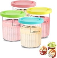 Ninja Creami Deluxe Containers- 4 Pack