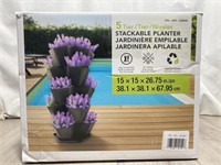 Stackable Planter 15x15x26.75in