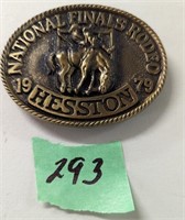 HESSTON NFR RODEO 1979 B. BUCKLE