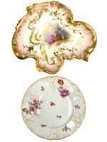 Stunning SEVRES Signed & Dresden Plates