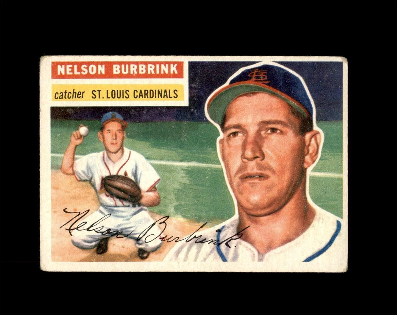 1956 Topps #27 Nelson Burbrink P/F to GD+