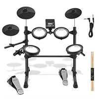 Used Donner Ded-100 Electronic Drum Set - Eight Pi