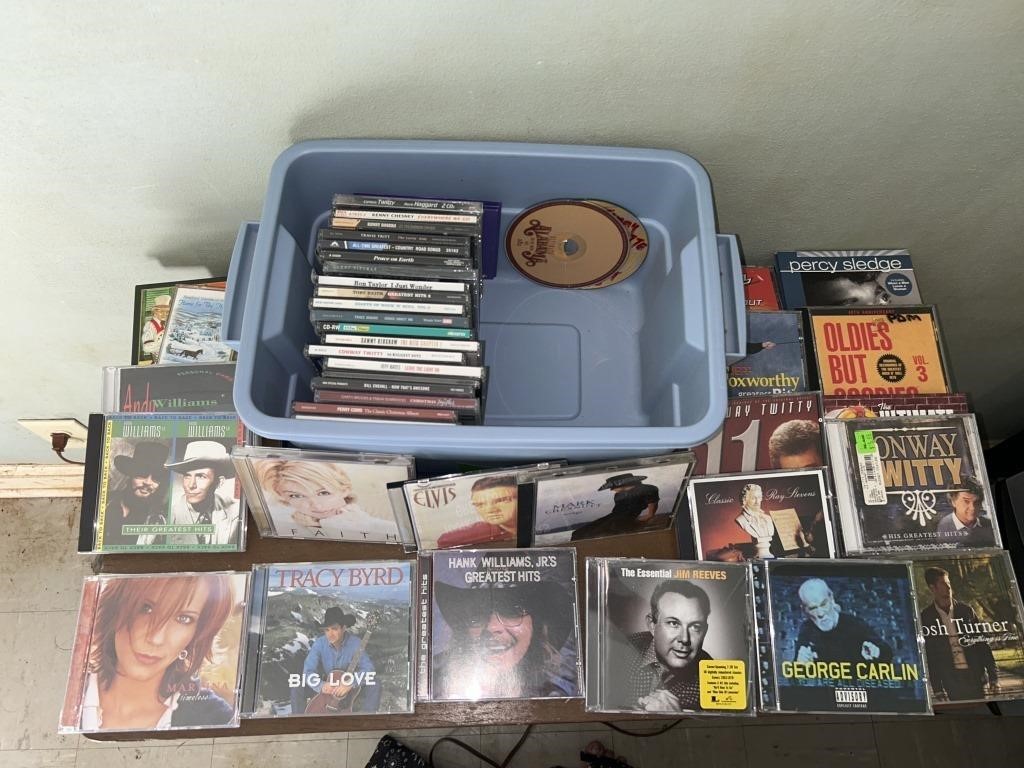 Country music cds and tapes