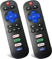 (2 Pack) Universal Roku TV Remote