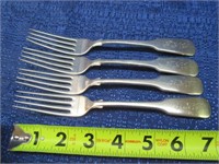 4 int'l sterling forks - 7.18 tr.oz - nice