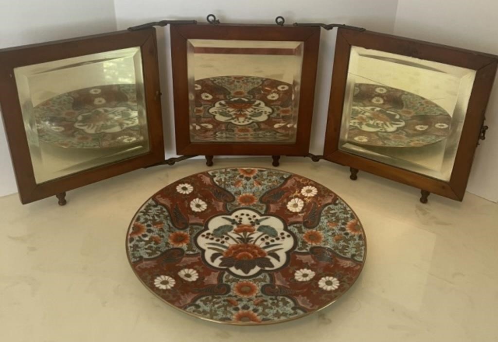 Decorative Plate and Mirror