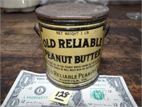 Old Reliable Peanut Butter Can