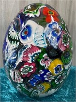 353 - MURANO GLASS EGG 4"T (H37)