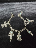 Native American Charm Bracelet