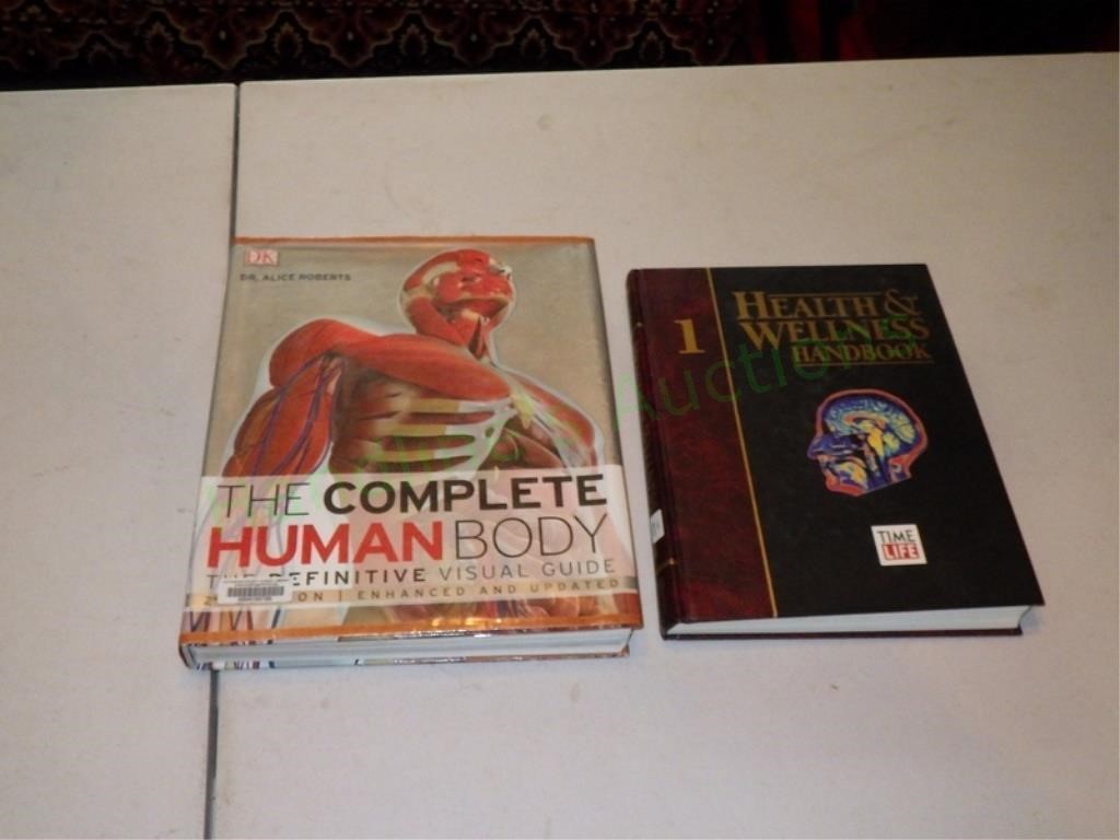 Time Life Health Wellness and A Human Body Book