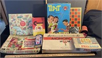 Vintage game lot