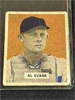 1949 Bowman Al Evans