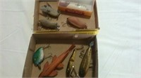 Vintage fishing lures