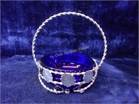 Wedding Basket Style Cobalt Server
