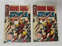 2 Iron Man and Sub-Mariner comics