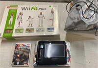 Wii Lot: Wii Fit Plus, Monster Jam Game Wii Draw,