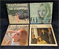 4 Ray Conniff The Seekers & The Sandpipers LPs