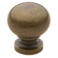 Baldwin 4702050 Classic Cabinet Knob, Antique