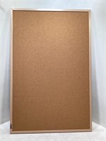 Quartet Cork Board Bulletin Board, 23" x 35"