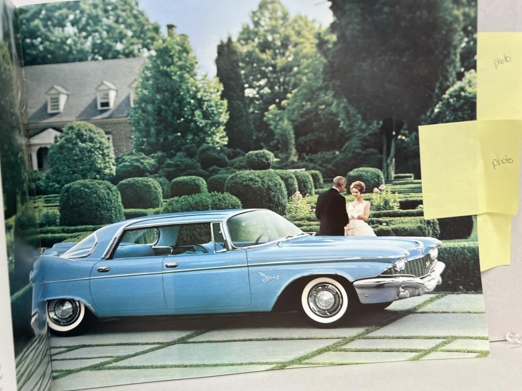 1960 imperial car photo brochure 12" x 14"