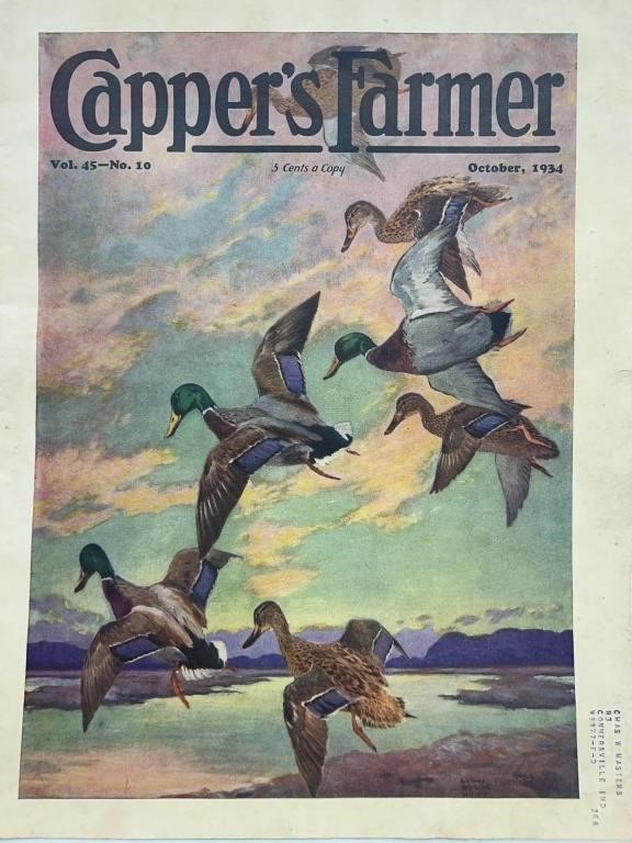 1934 CAPPERS farmer magazine
