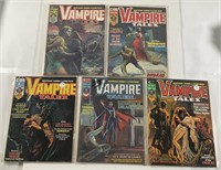 Curtis Vampire Tales Nos.3-7 1974 2nd Satana