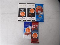 (5) "As Is" Assorted Chocolate Bars