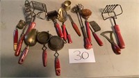 Vintage kitchen utensils