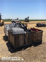 OFF-SITE Large Lot of Assorted  Case Seed Planters