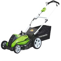 40V 19" Cordless Battery Push Lawn Mower