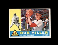 1960 Topps #101 Bob Miller EX to EX-MT+