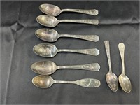 1933 & 1939 Worlds Fair spoons