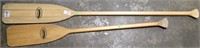 2 FEATHER BRAND PADDLES 58" & 47"