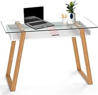 Bonvivo Massimo Small Desk - 43 Inch, Modern