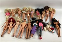 Barbie, Ken and assorted dolls