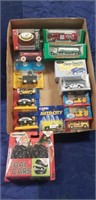 Tray Of (15) Assorted Collector Toy Cars, Trucks